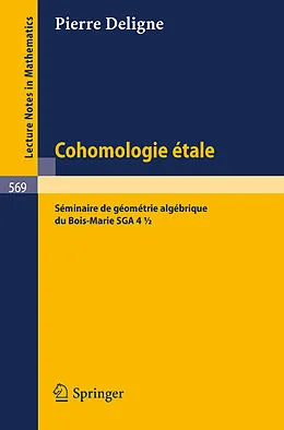 E-Book (pdf) Cohomologie Etale von Pierre Deligne