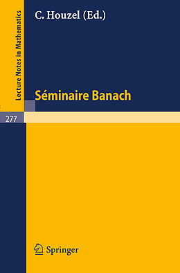 E-Book (pdf) Seminaire Banach von 
