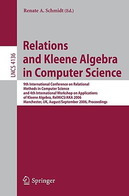 E-Book (pdf) Relations and Kleene Algebra in Computer Science von 