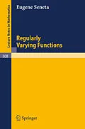 E-Book (pdf) Regularly Varying Functions von E. Seneta