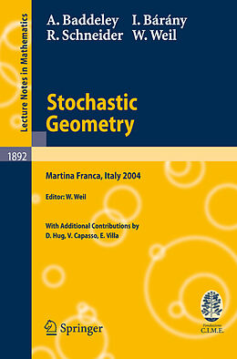 eBook (pdf) Stochastic Geometry de A. Baddeley, I. Bárány, R. Schneider