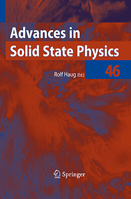 Livre Relié Advances in Solid State Physics 46 de 