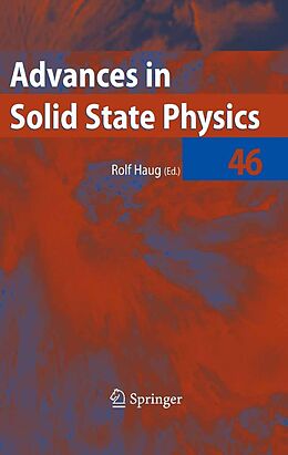 eBook (pdf) Advances in Solid State Physics 46 de Rolf Haug