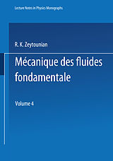 eBook (pdf) Mecanique des fluides fondamentale de Radyadour K. Zeytounian