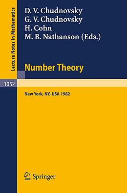 eBook (pdf) Number Theory de 