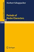 E-Book (pdf) Periods of Hecke Characters von Norbert Schappacher