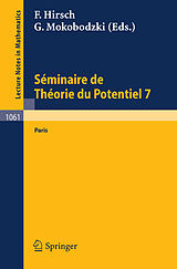 eBook (pdf) Sminaire de Theorie du Potentiel Paris, No. 7 de 