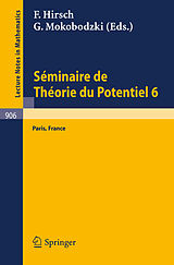 E-Book (pdf) Séminaire de Théorie du Potentiel, Paris, No. 6 von 