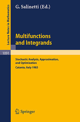 E-Book (pdf) Multifunctions and Integrands von 