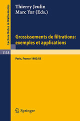 E-Book (pdf) Grossissements de filtrations: exemples et applications von 