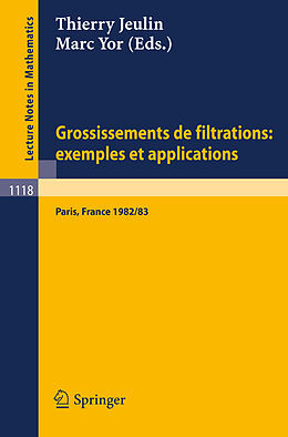 eBook (pdf) Grossissements de filtrations: exemples et applications de 