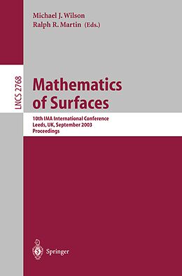 E-Book (pdf) Mathematics of Surfaces von 