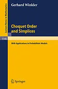 E-Book (pdf) Choquet Order and Simplices von Gerhard Winkler