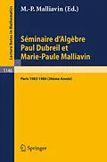 E-Book (pdf) Séminaire d'Algèbre Paul Dubreil et Marie-Paule Malliavin von