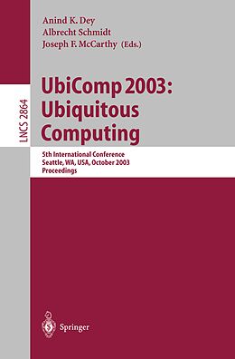 E-Book (pdf) UbiComp 2003: Ubiquitous Computing von 