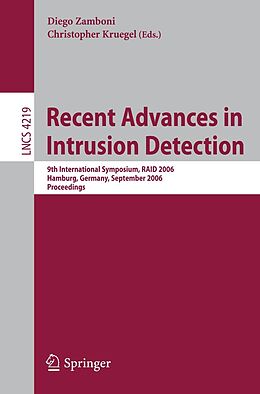 E-Book (pdf) Recent Advances in Intrusion Detection von 
