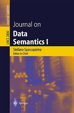 E-Book (pdf) Journal on Data Semantics I von 