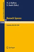 E-Book (pdf) Banach Spaces von 