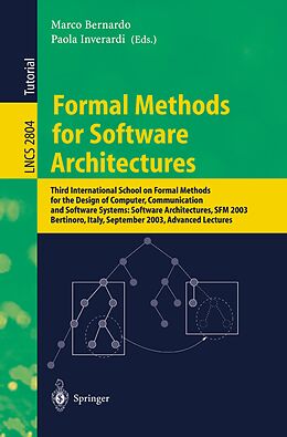E-Book (pdf) Formal Methods for Software Architectures von 