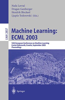 eBook (pdf) Machine Learning: ECML 2003 de 