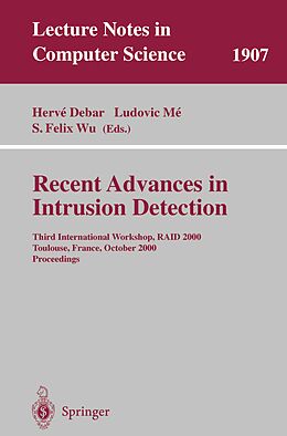E-Book (pdf) Recent Advances in Intrusion Detection von 