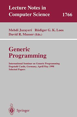 E-Book (pdf) Generic Programming von 