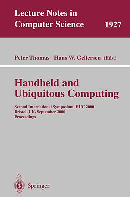 E-Book (pdf) Handheld and Ubiquitous Computing von 