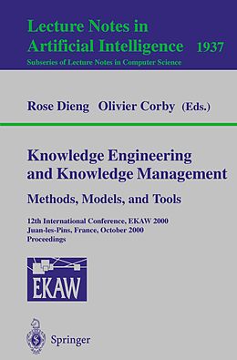 E-Book (pdf) Knowledge Engineering and Knowledge Management. Methods, Models, and Tools von 