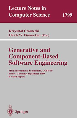 E-Book (pdf) Generative and Component-Based Software Engineering von 
