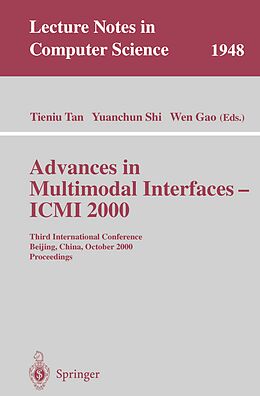 E-Book (pdf) Advances in Multimodal Interfaces - ICMI 2000 von 