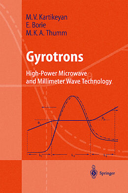 Livre Relié Gyrotrons de Machavaram V. Kartikeyan, Manfred Thumm, Edith Borie