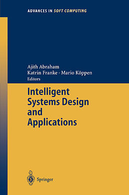 Couverture cartonnée Intelligent Systems Design and Applications de 