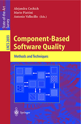 Kartonierter Einband Component-Based Software Quality von 