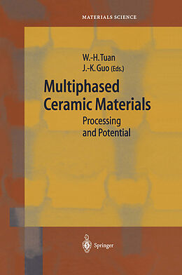Livre Relié Multiphased Ceramic Materials de 