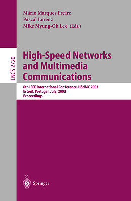Kartonierter Einband High-Speed Networks and Multimedia Communications von 
