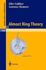 Kartonierter Einband Almost Ring Theory von Ofer Gabber, Lorenzo Ramero