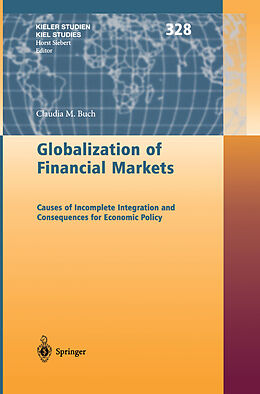 Fester Einband Globalization of Financial Markets von Claudia M. Buch