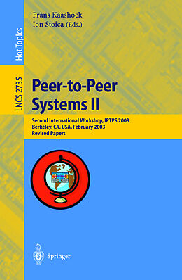 Kartonierter Einband Peer-to-Peer Systems II von 
