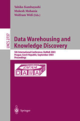 Couverture cartonnée Data Warehousing and Knowledge Discovery de 