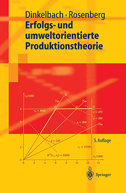 Kartonierter Einband Erfolgs- und umweltorientierte Produktionstheorie von Werner Dinkelbach, Otto Rosenberg