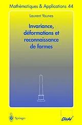 Kartonierter Einband Invariance, déformations et reconnaissance de formes von Laurent Younes