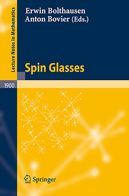 Kartonierter Einband Spin Glasses von 