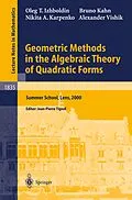 E-Book (pdf) Geometric Methods in the Algebraic Theory of Quadratic Forms von Oleg T. Izhboldin, Bruno Kahn, Nikita A. Karpenko