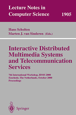 Kartonierter Einband Interactive Distributed Multimedia Systems and Telecommunication Services von 
