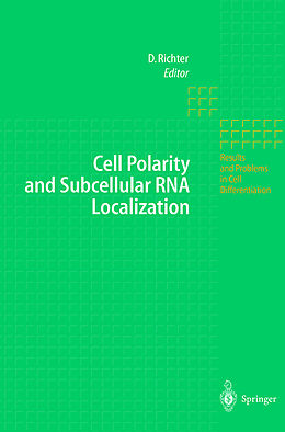 Livre Relié Cell Polarity and Subcellular RNA Localization de 