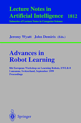 Kartonierter Einband Advances in Robot Learning von 