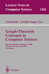 Kartonierter Einband Graph-Theoretic Concepts in Computer Science von 