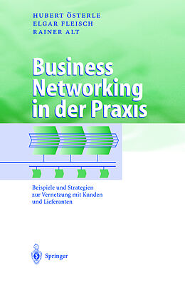 Fester Einband Business Networking in der Praxis von Hubert Österle, Elgar Fleisch, Rainer Alt