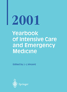 Couverture cartonnée Yearbook of Intensive Care and Emergency Medicine 2001 de Jean-Louis Vincent