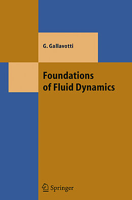 Fester Einband Foundations of Fluid Dynamics von Giovanni Gallavotti